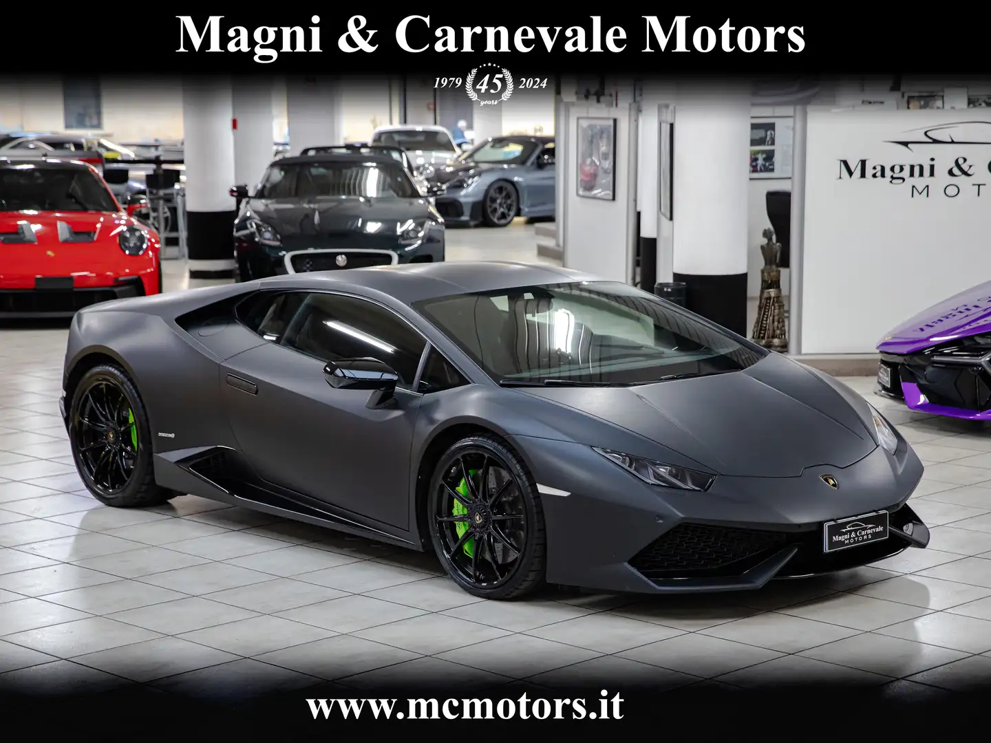 Lamborghini Huracán LP 610-4|LIFT SYSTEM|CARBOCERAMICO|20" MONOLOCK Noir - 1