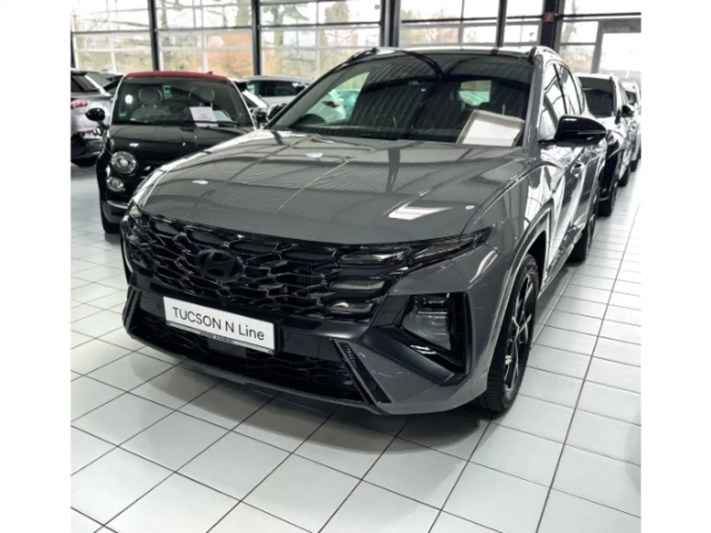 Hyundai TUCSON Hyundai FL (MY25) 1.6 T-GDI (160 PS) 48V 7-DCT 4WD Gris - 1