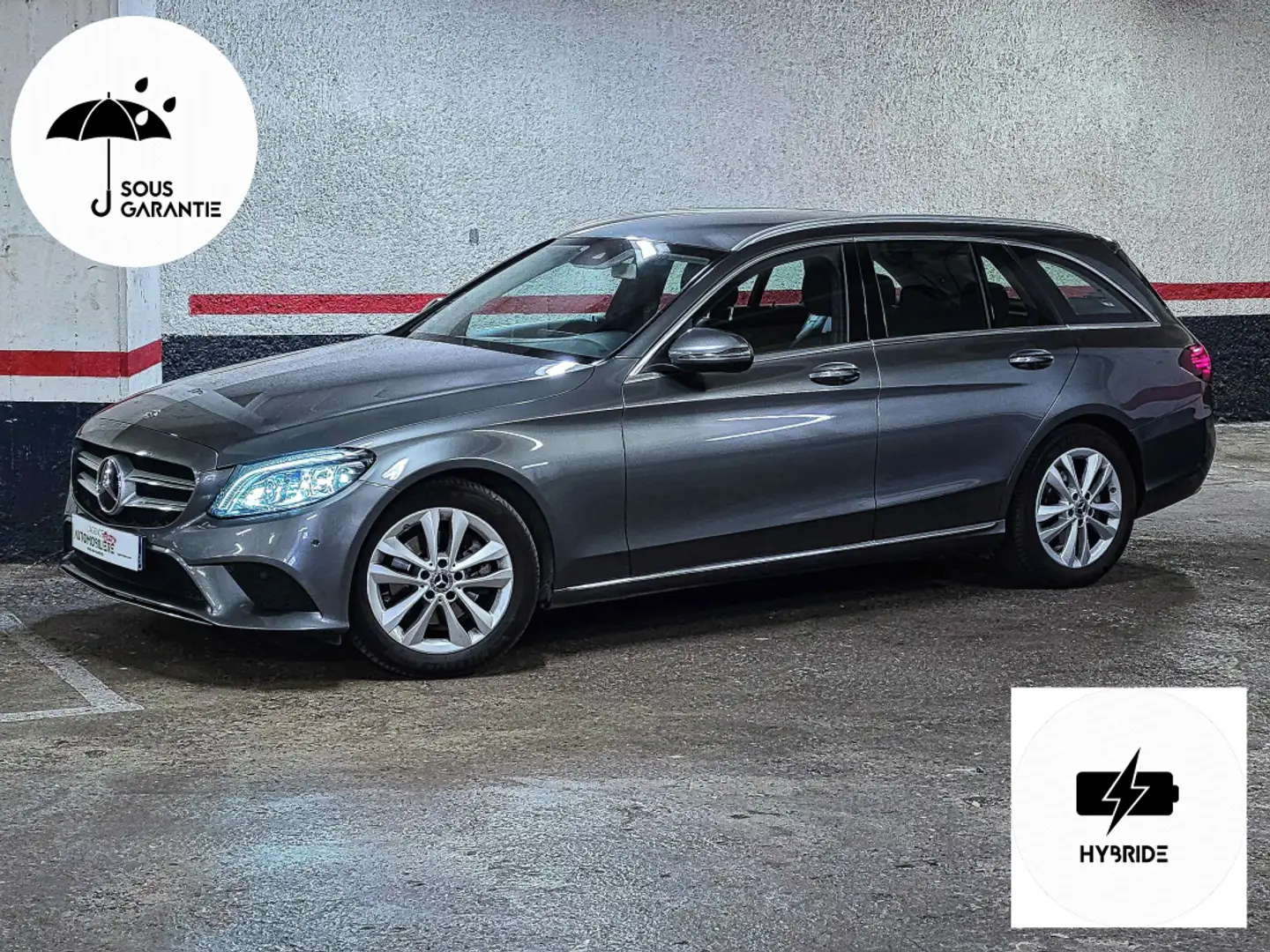Mercedes-Benz C 160 SW 200 EQ-Boost MHEV Hybrid Essence 185ch BVA Grau - 1
