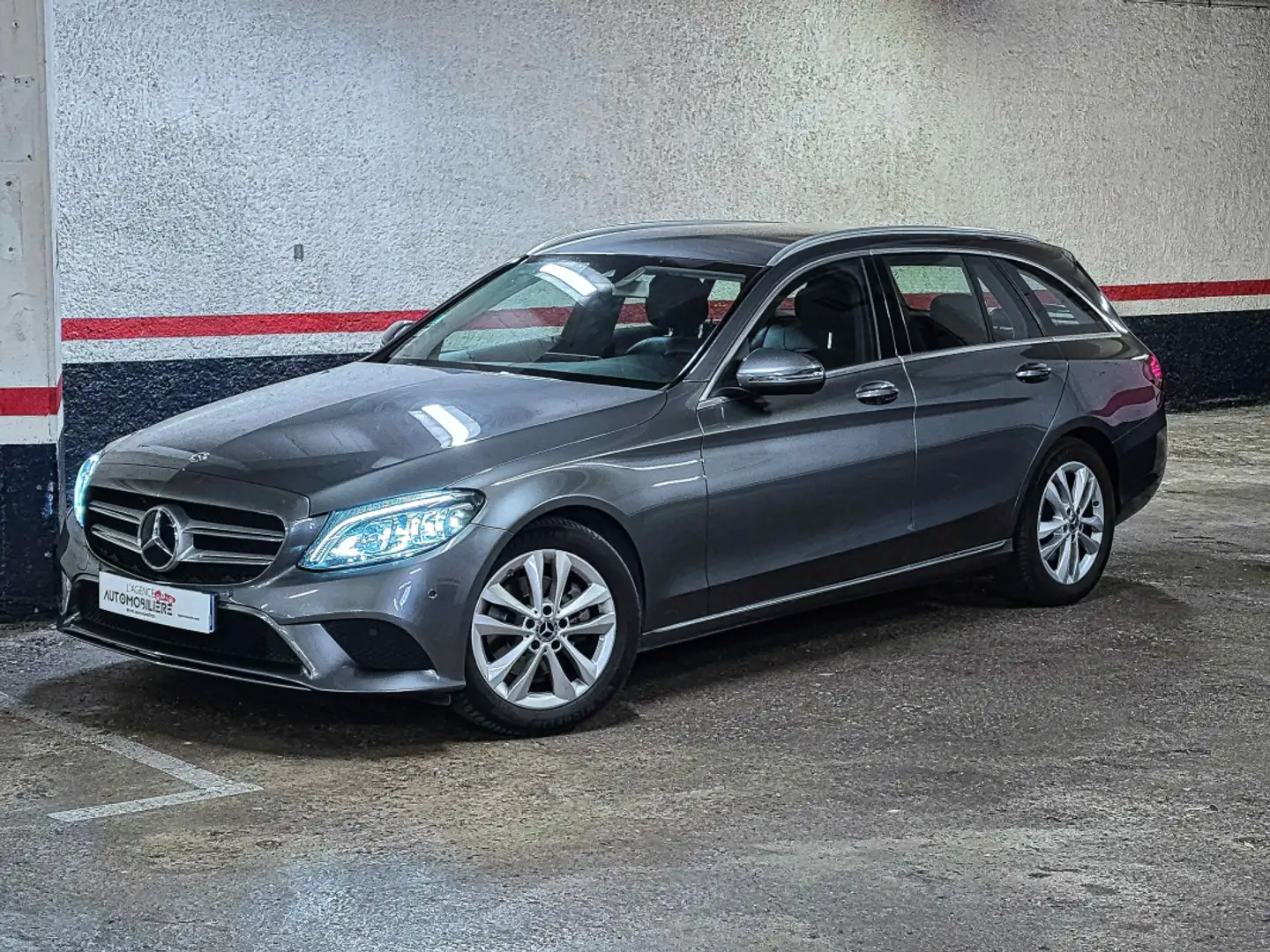 Mercedes-Benz C 160 SW 200 EQ-Boost MHEV Hybrid Essence 185ch BVA Gris - 2