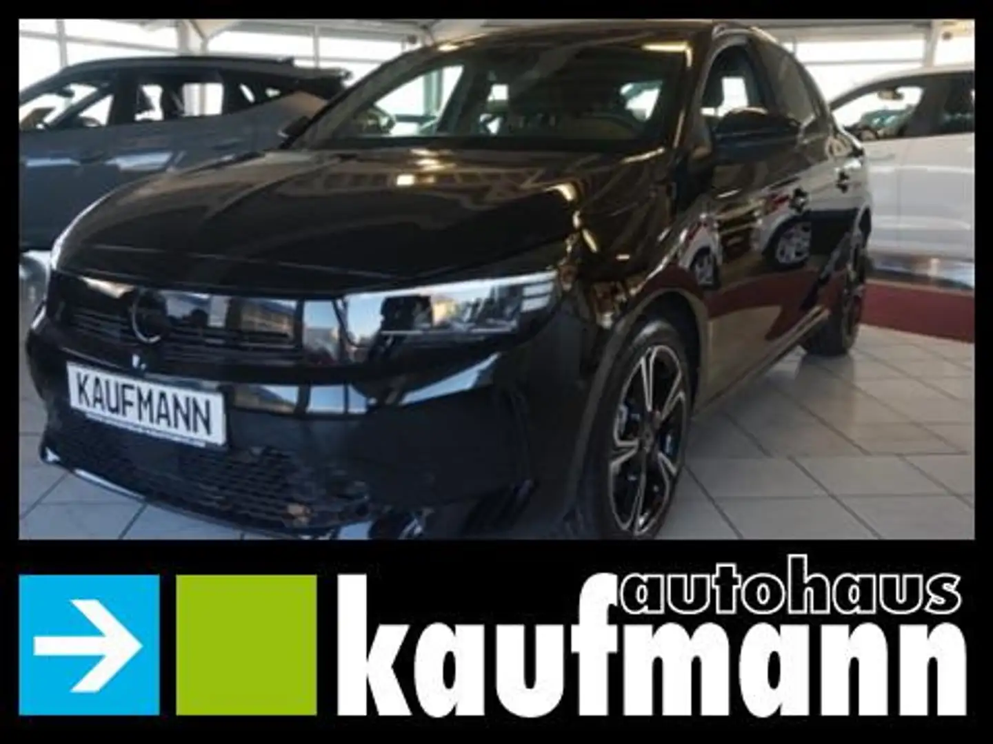 Opel Corsa CORSA 1,2 AT GS LINE KAMERA LED BLIS APP-CONNECT Zwart - 1