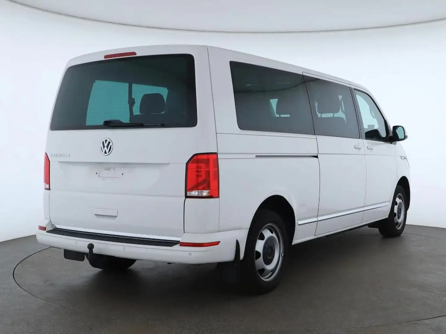 Volkswagen T6 Caravelle T6.1 Transporter Caravelle Comfortline lang 9-S. Weiß - 2