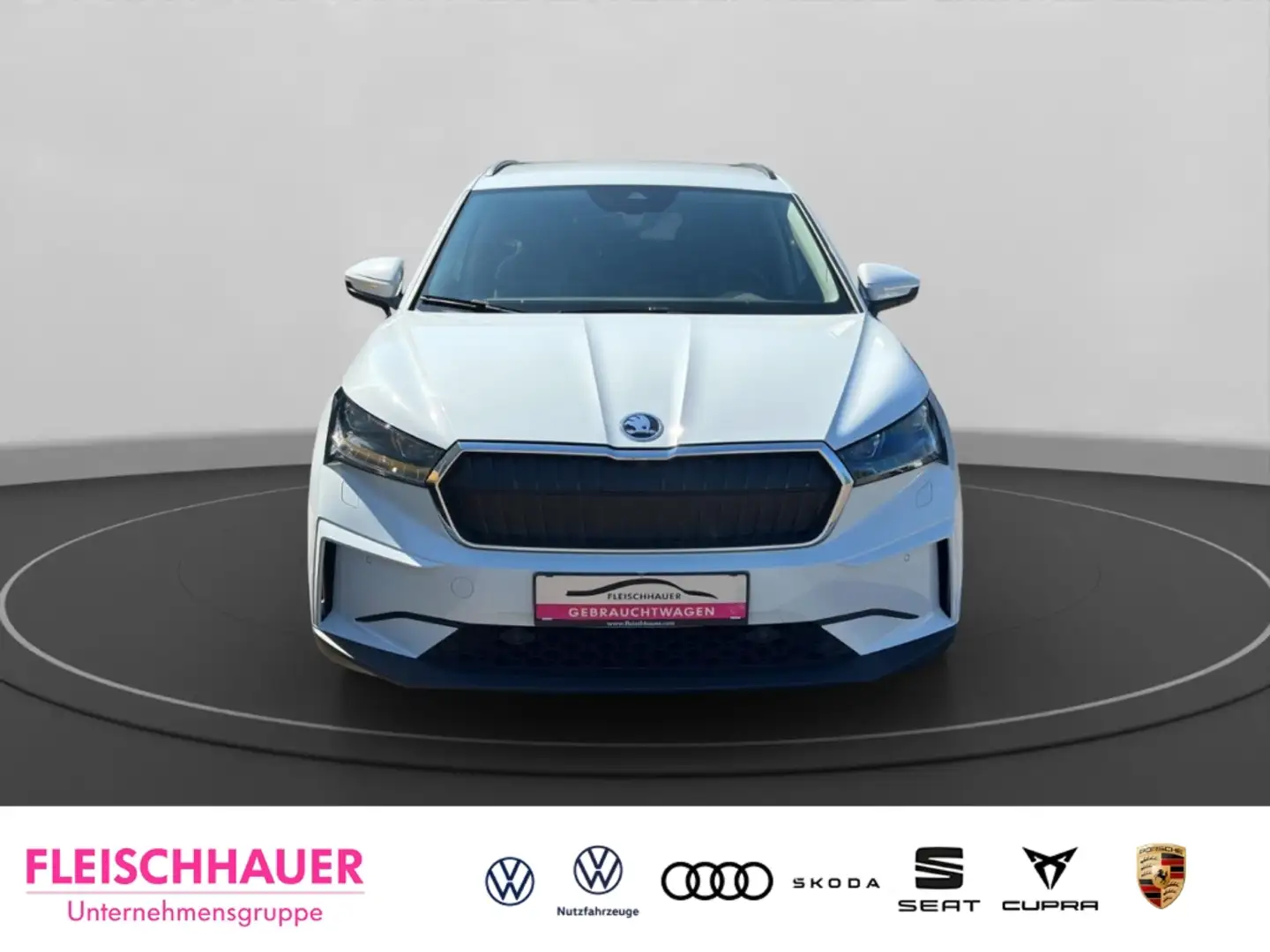 Skoda Enyaq Lodge 60 Navi+Memory+LED +ACC+CarPlay Bianco - 2