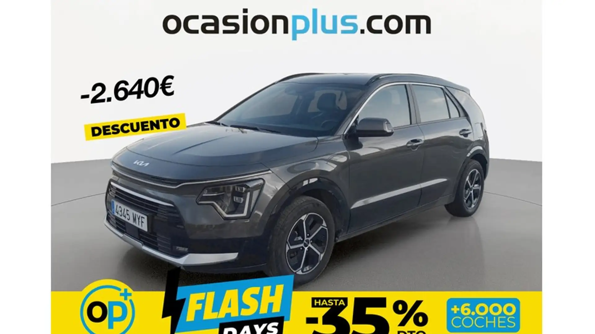 Kia Niro 1.6 HEV Drive 141 Grau - 1