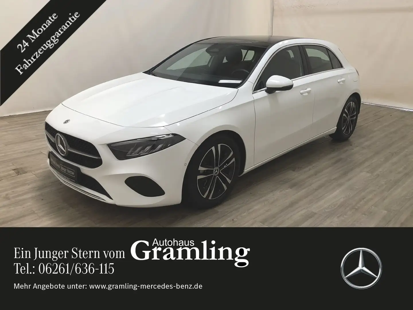 Mercedes-Benz A 200 d Progressive Pano*Kamera*LED*Lenkradheiz. Weiß - 1