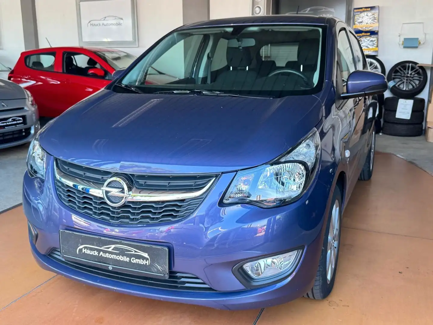 Opel Karl Active Auomatik / Klima / 30 Tkm Blue - 1