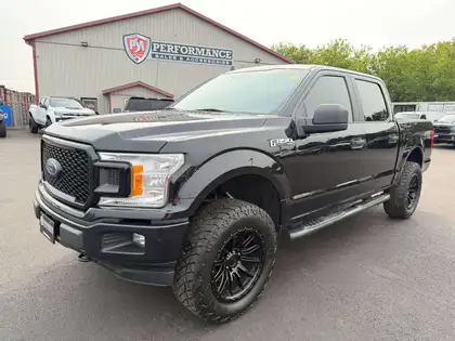 Black 2020 Ford F-150 Pickup Truck Four-Wheel Drive Automatic