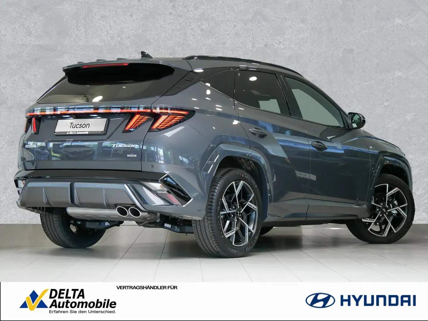 Hyundai TUCSON Facelift 1.6 TGDI DCT N-Line VOLLAUSSTATT Grey - 2
