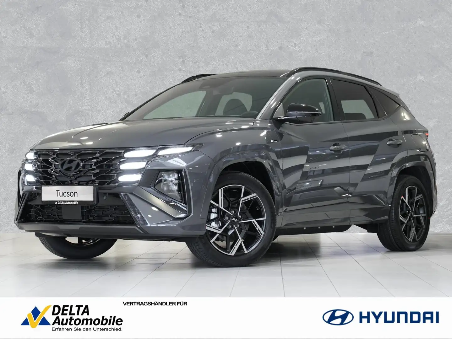 Hyundai TUCSON Facelift 1.6 TGDI DCT N-Line VOLLAUSSTATT Grau - 1