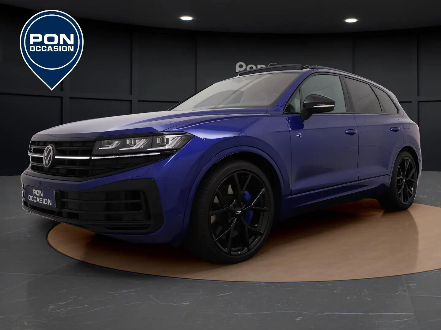 Volkswagen Touareg 3.0 TSi 462PK eHybrid 4MOTION R | Pano Dak | Leder Blauw - 1