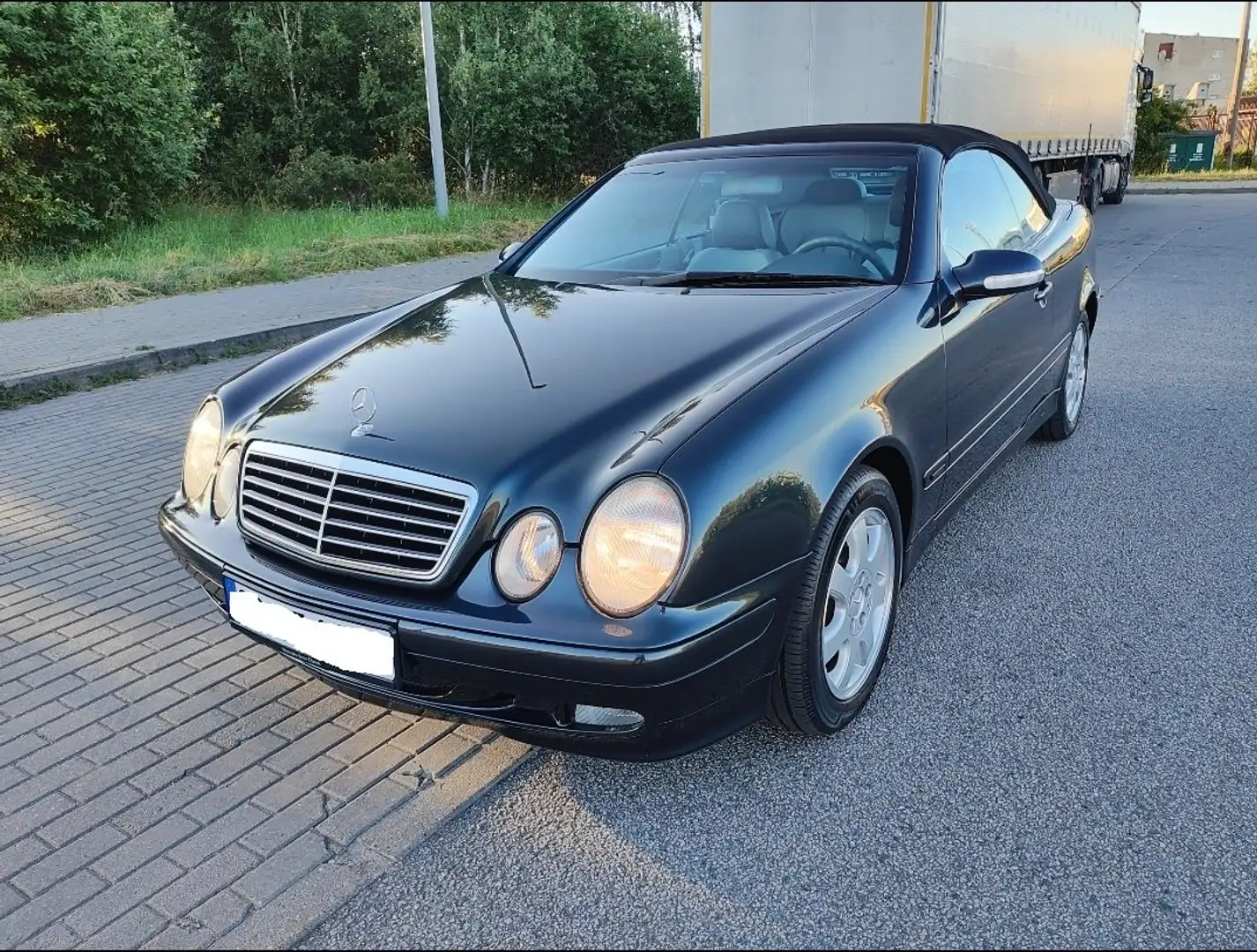 Mercedes-Benz CLK 230 CLK Cabrio 230 Kompressor Avantgarde, TOP ZUSTAND Negro - 2
