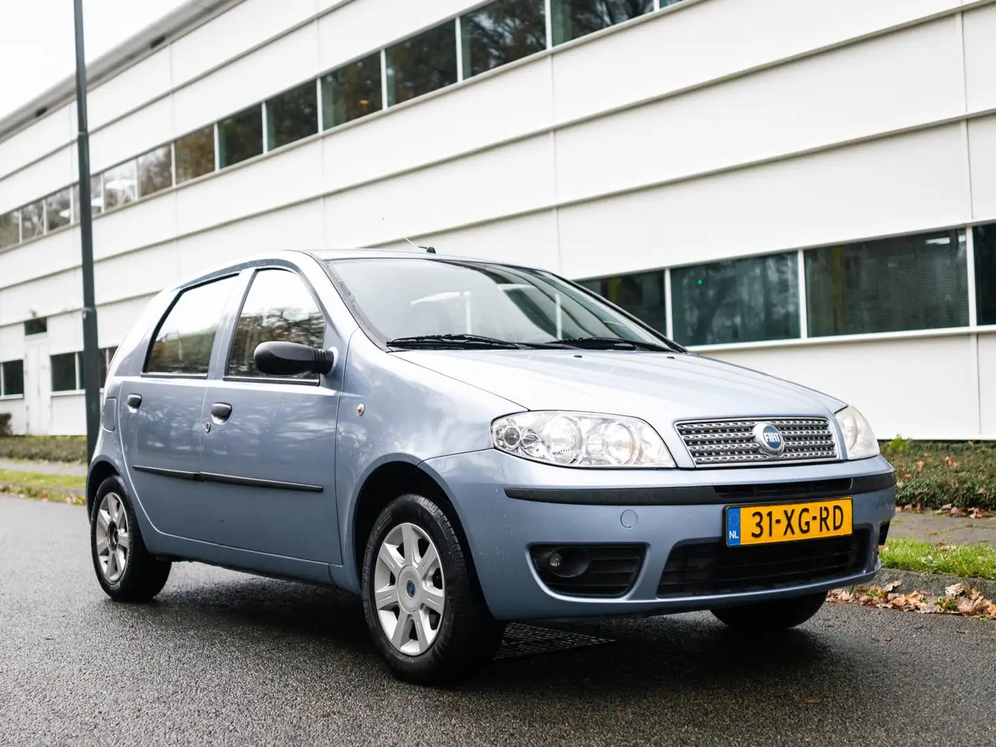 Fiat Punto 1.2 Classic 5 drs AIRCO, Trekhaak, Nwe APK, NAP Bleu - 2