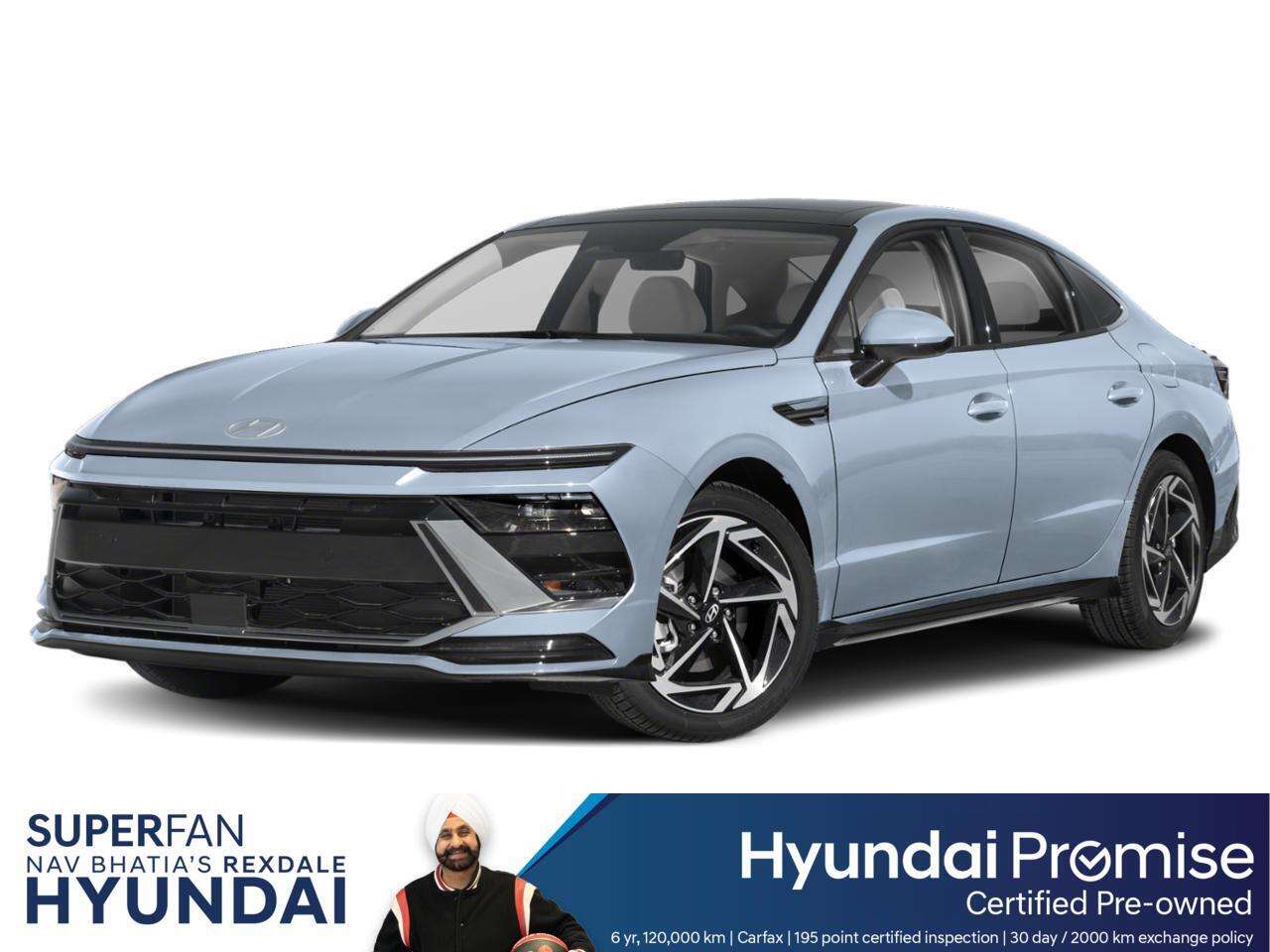Blue 2025 Hyundai Sonata Sedan 8-Speed Automatic