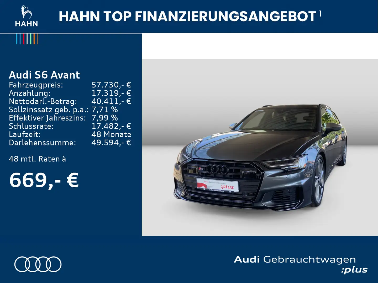 Audi S6 TDI quattro S tronic HUD 360° B&O Pano Grau - 2