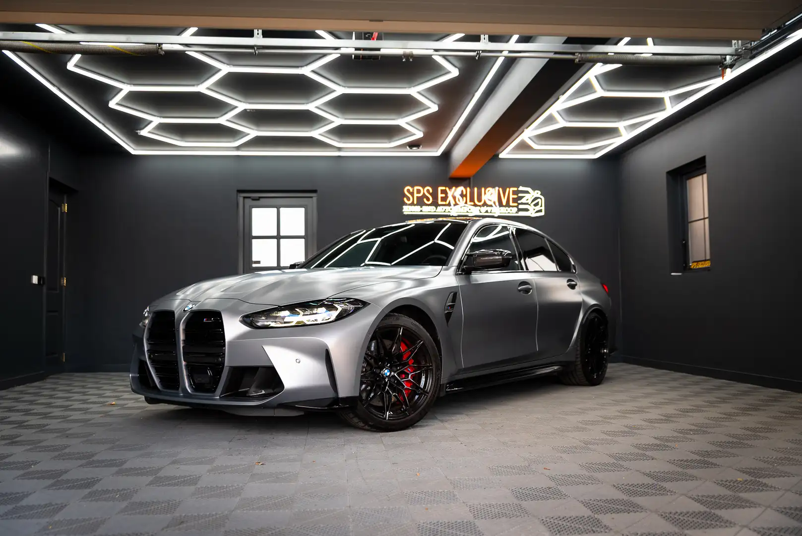 BMW M3 3-serie xDrive Competition / Frozen / Carbon / H&K Gris - 1