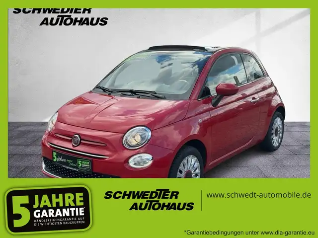 Fiat 500C 500 Cabrio 1.0 Red KlimaA+LM+PDC+Carplay+DAB