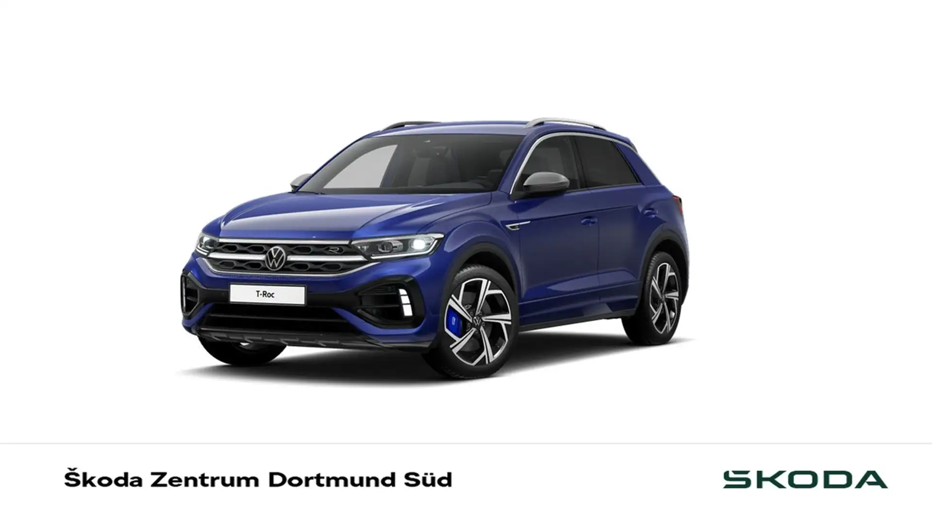 Volkswagen T-Roc 2.0 R 4X4 CAM ACC LM18 EKLAPPE NAVI SITZHZ Blau - 1