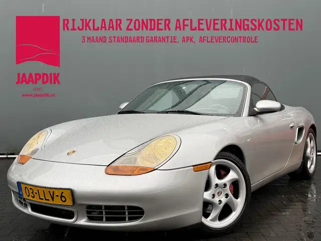 Porsche Boxster S BWJ 2001 3.2 253 PK Tiptronic AUTOMAAT | STOELVE