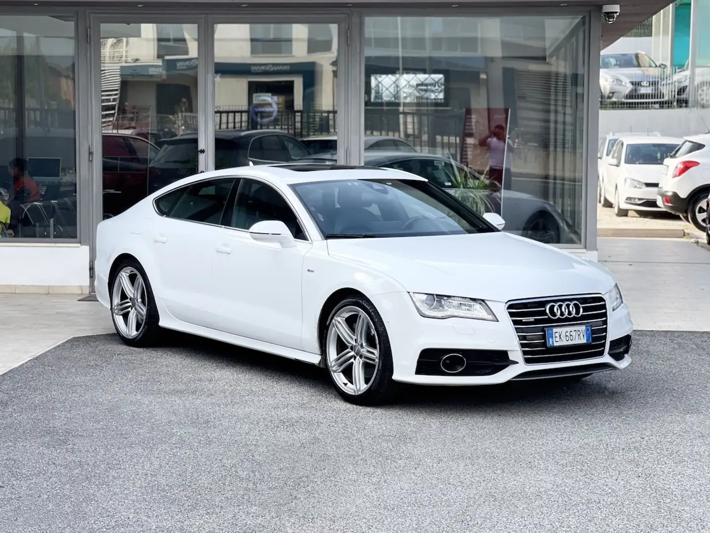 Audi A7 3.0 Diesel 245CV E5 Automatica - 2011 Blanc - 1