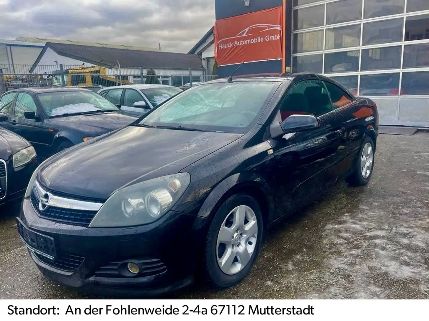 Opel Astra H Twin Top Edition Cabrio/PDC/KLIMA/ALU Noir - 1