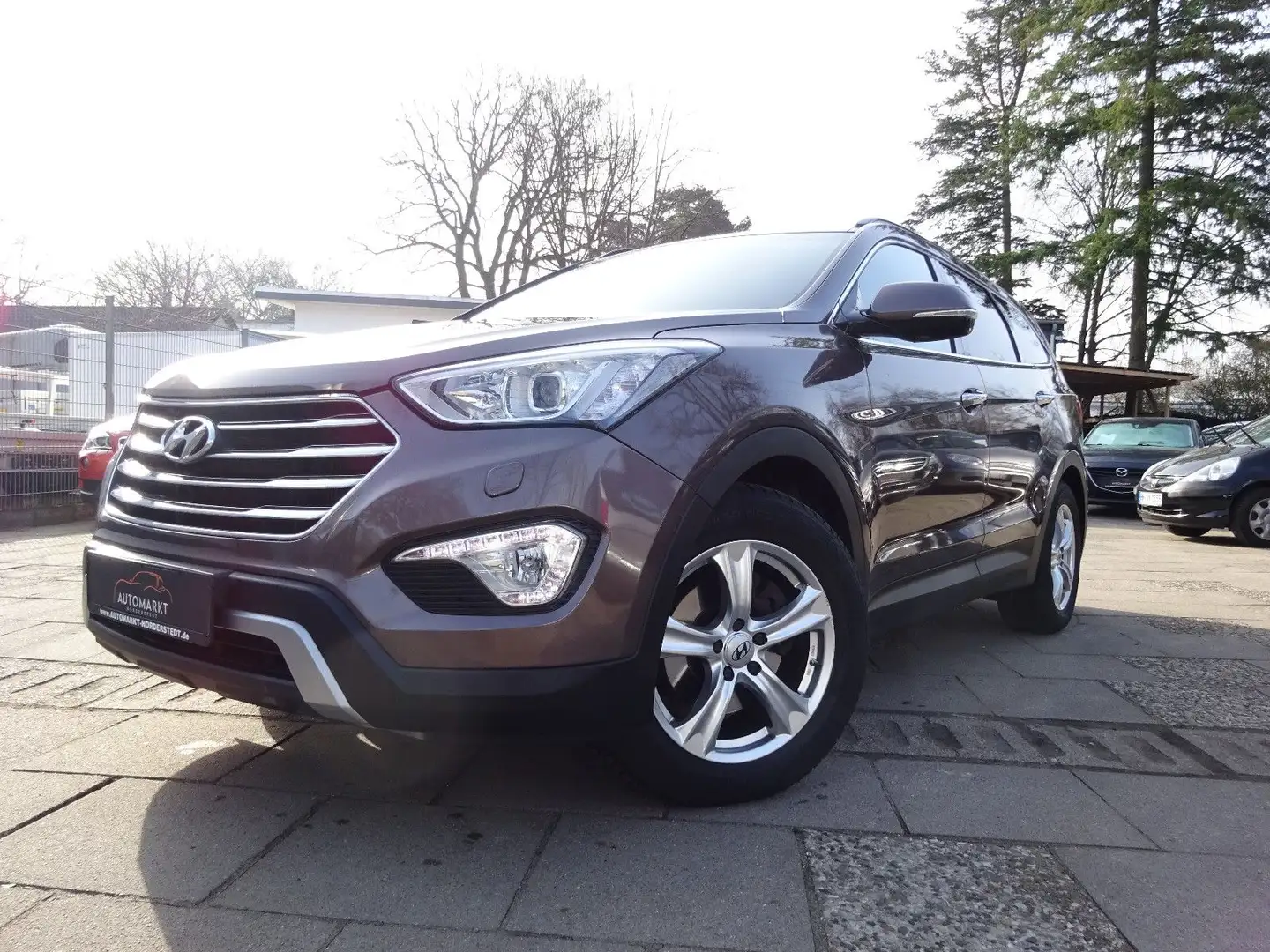 Hyundai Grand Santa Fe Premium 4WD / Leder/6-Sitze /SHZ Marrón - 1