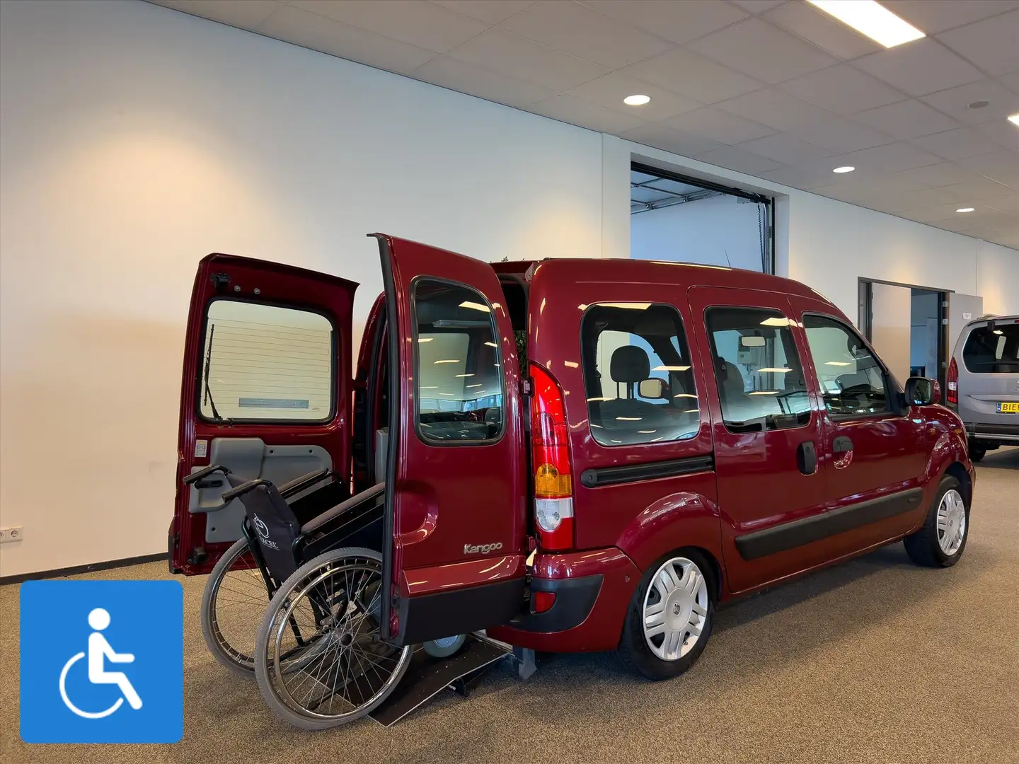 Renault Kangoo Rolstoelauto 3+1 (airco) Rouge - 2