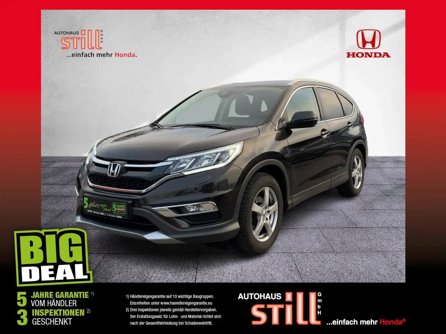 Honda CR-V 2.0 i-VTEC Elegance Navi+2xKlima+Kam.+LM Brun - 1