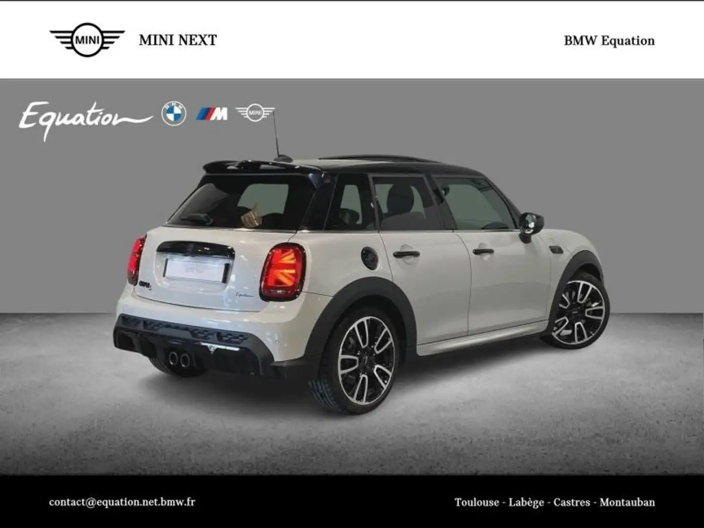 MINI John Cooper Works Cooper S 178ch John Cooper Works BVA7 Blanc - 2