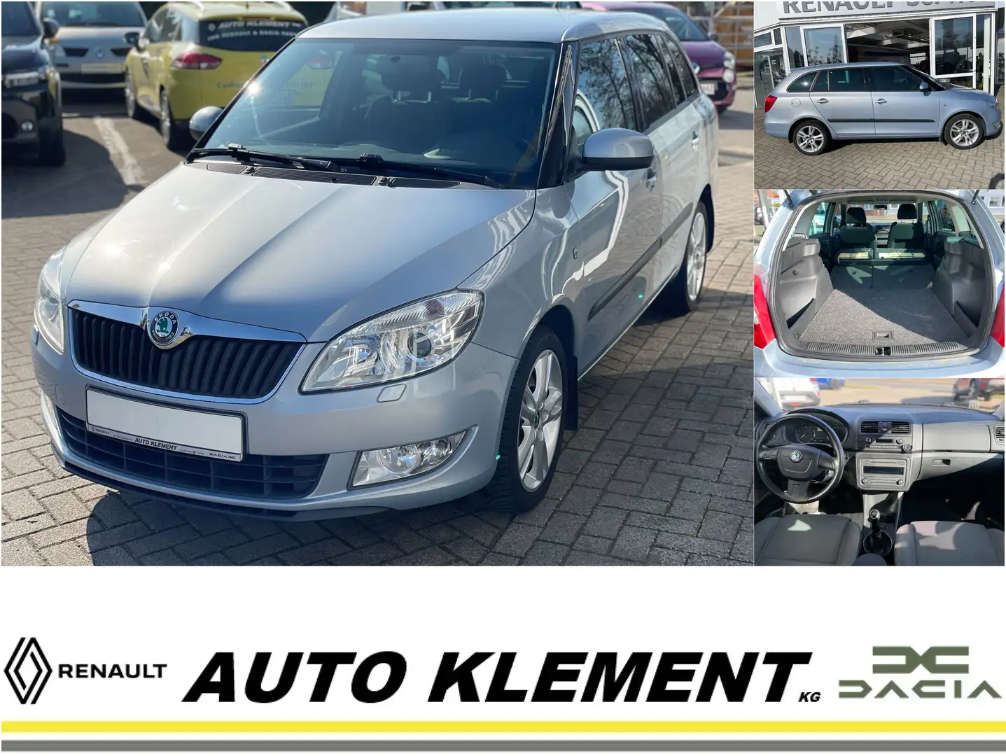 Skoda Fabia Combi Sport 1.2, Sitzheizung, Klimaautomatik, Allw Blau - 1