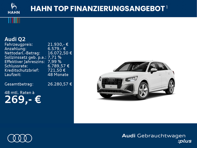 Audi Q2 35 TFSI S line S-tronic CAM Carplay LED Sitzh — photo 2