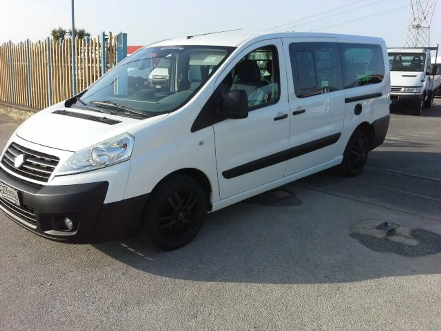 Citroen Jumpy 2.0 mtj con  6 posti maxi passo lungo furgone Blanc - 2