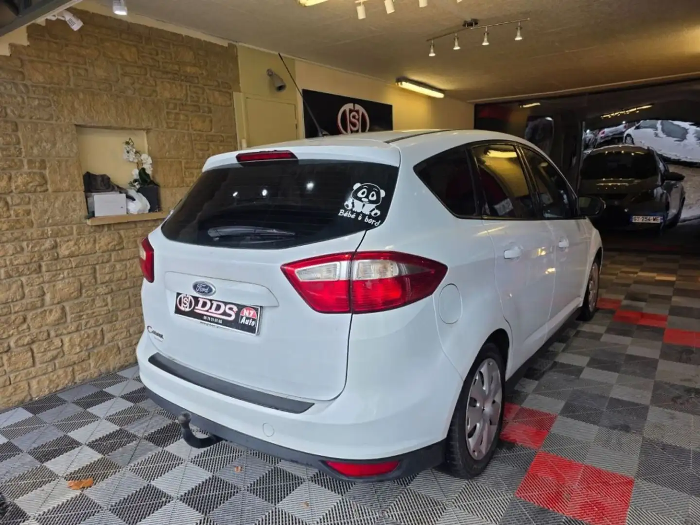 Ford C-Max CMAX 1.6 CLIM REGULATEUR tbe ct ok Blanc - 2