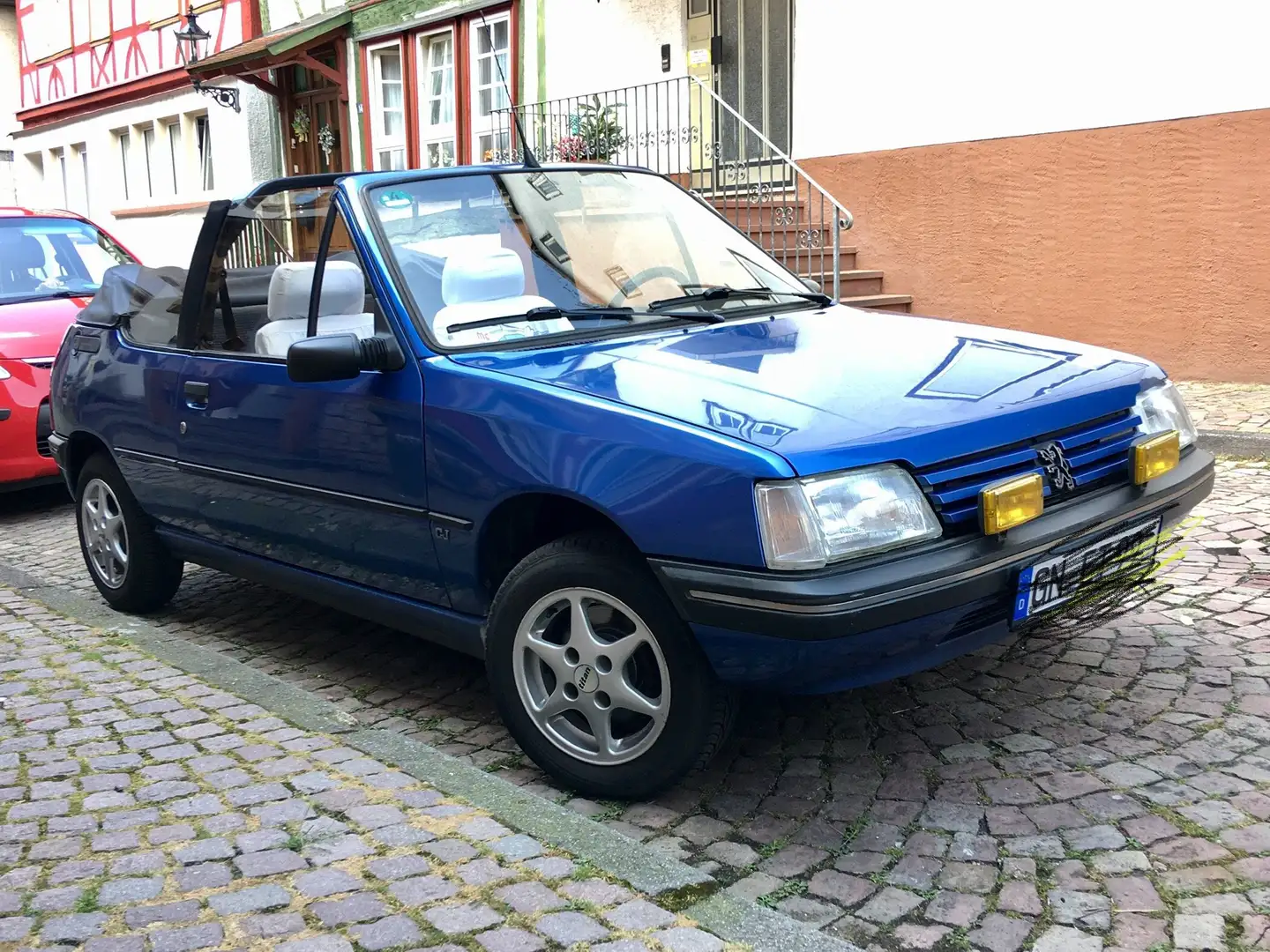 Peugeot 205 Cabrio H-Kennzeichen Синій - 1