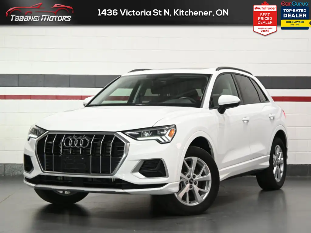 2022 Audi Q3 No Accident Leather Panoramic Roof Heated Seats