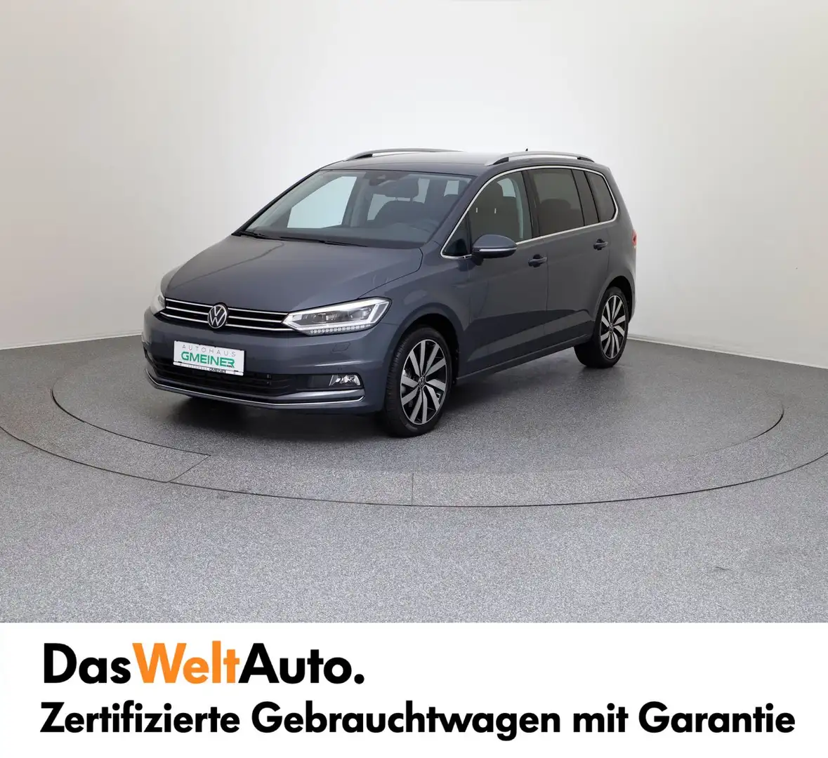 Volkswagen Touran Highline TDI DSG Gris - 1