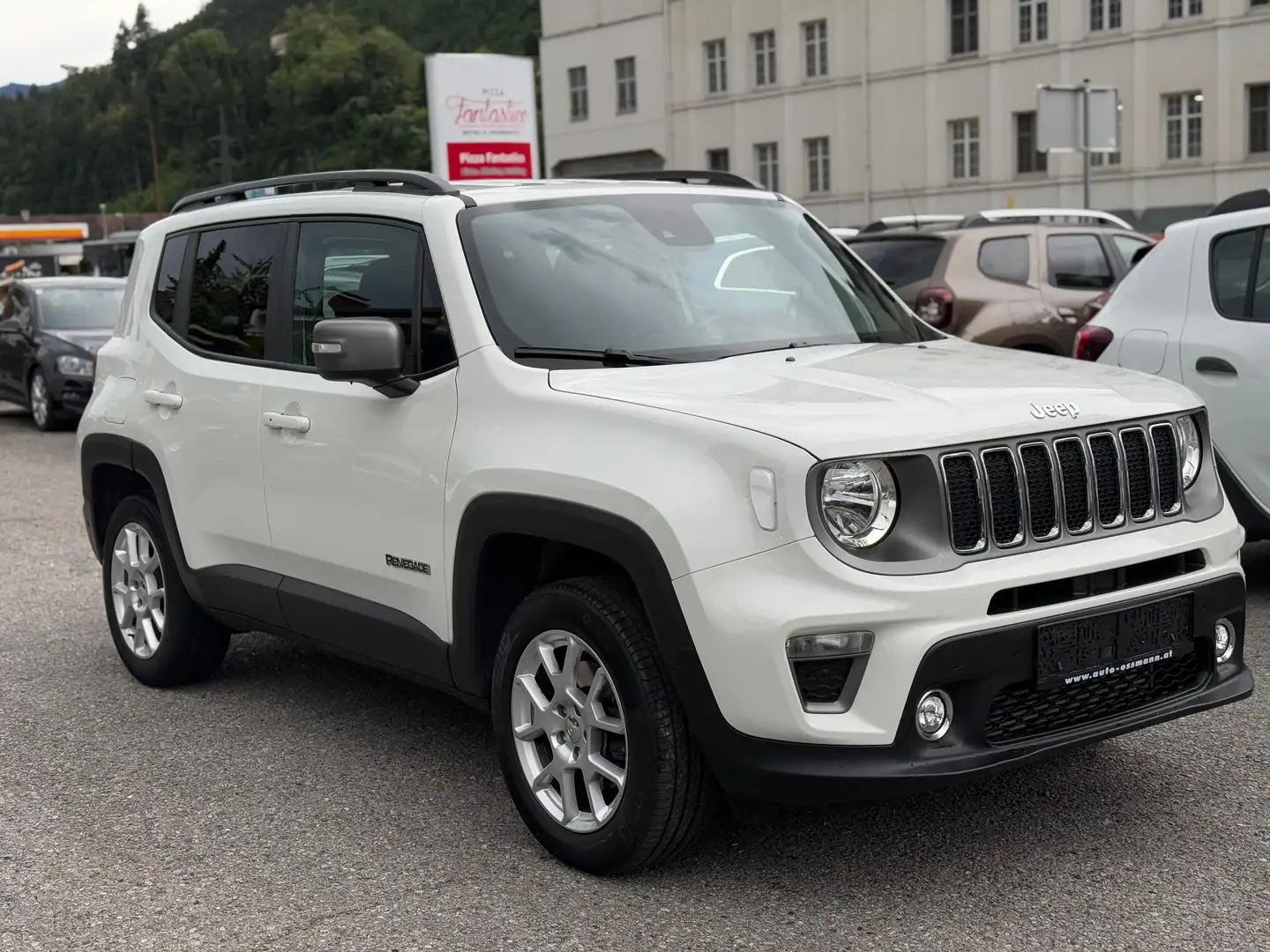 Jeep Renegade 2,0 Multijet Allrad TOP Ausstatt.1.Bes. TÜV NEU Weiß - 1