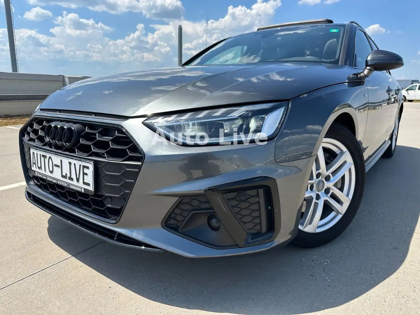Audi A4 2.0 TDI Ava*S LINE*S TRO*PANO*VIRTU*NAVI*LED! Grau - 1