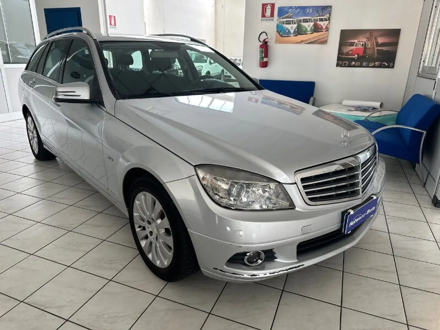 Mercedes-Benz C 220 C 220 CDI S.W. Eleg. Argent - 1