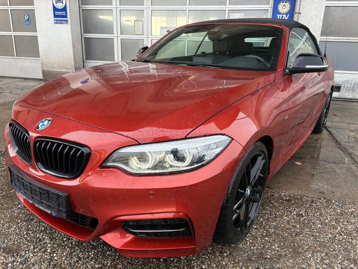 BMW 240 xDrive Cabrio Aut/Navi Prof/RFK/LED/Hifi Orange - 1
