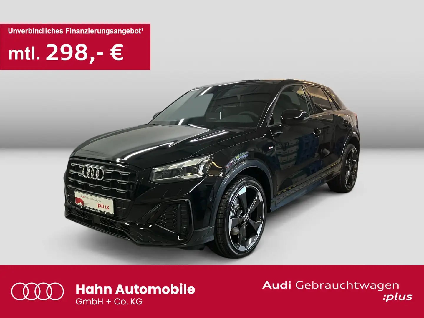 Audi Q2 35 TFSI S line AHK Navi Matrix Sitzh CAM Einp Noir - 1
