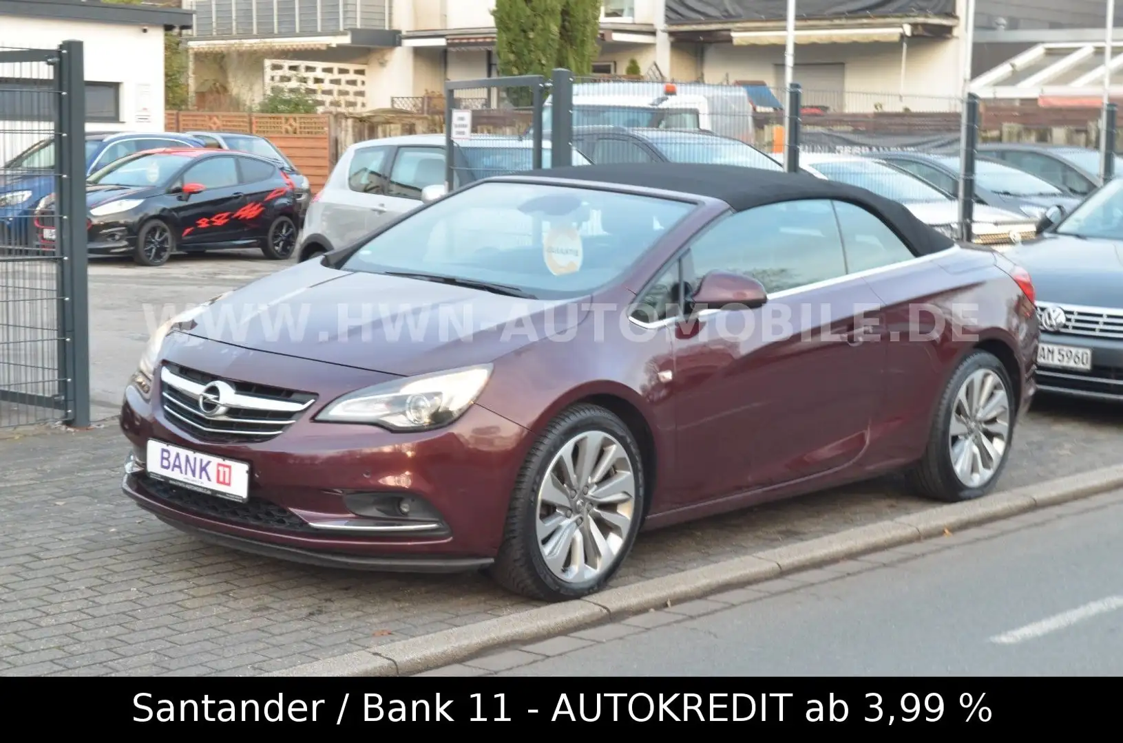 Opel Cascada Edition ecoFlex*80Tkm* Navi*Allwett.*AHK Rot - 2