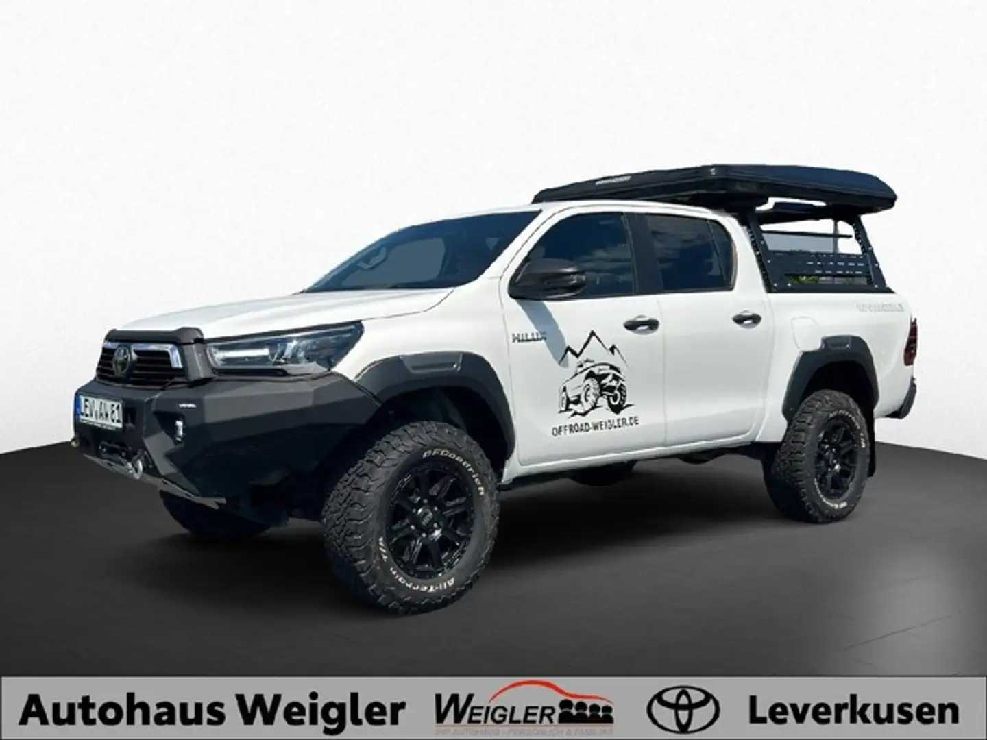 Toyota Hilux Double Cab Style 4x4 Weiß - 1