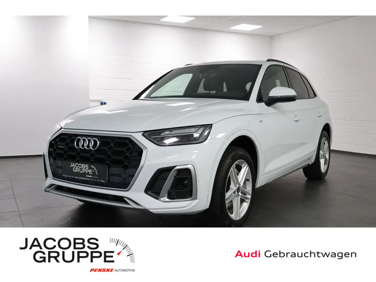 Audi Q5 55 TFSI e quattro S line S tronic,Navi,LED Weiß - 1