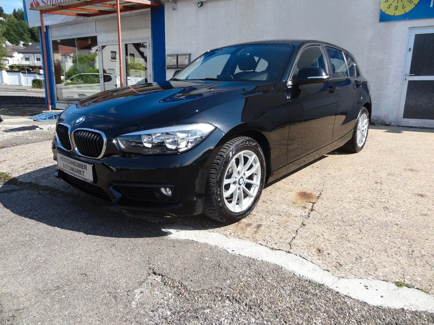 BMW 116 i Advantage/64.000km/2.Hd/SitzH/PDC/Garantie Noir - 1