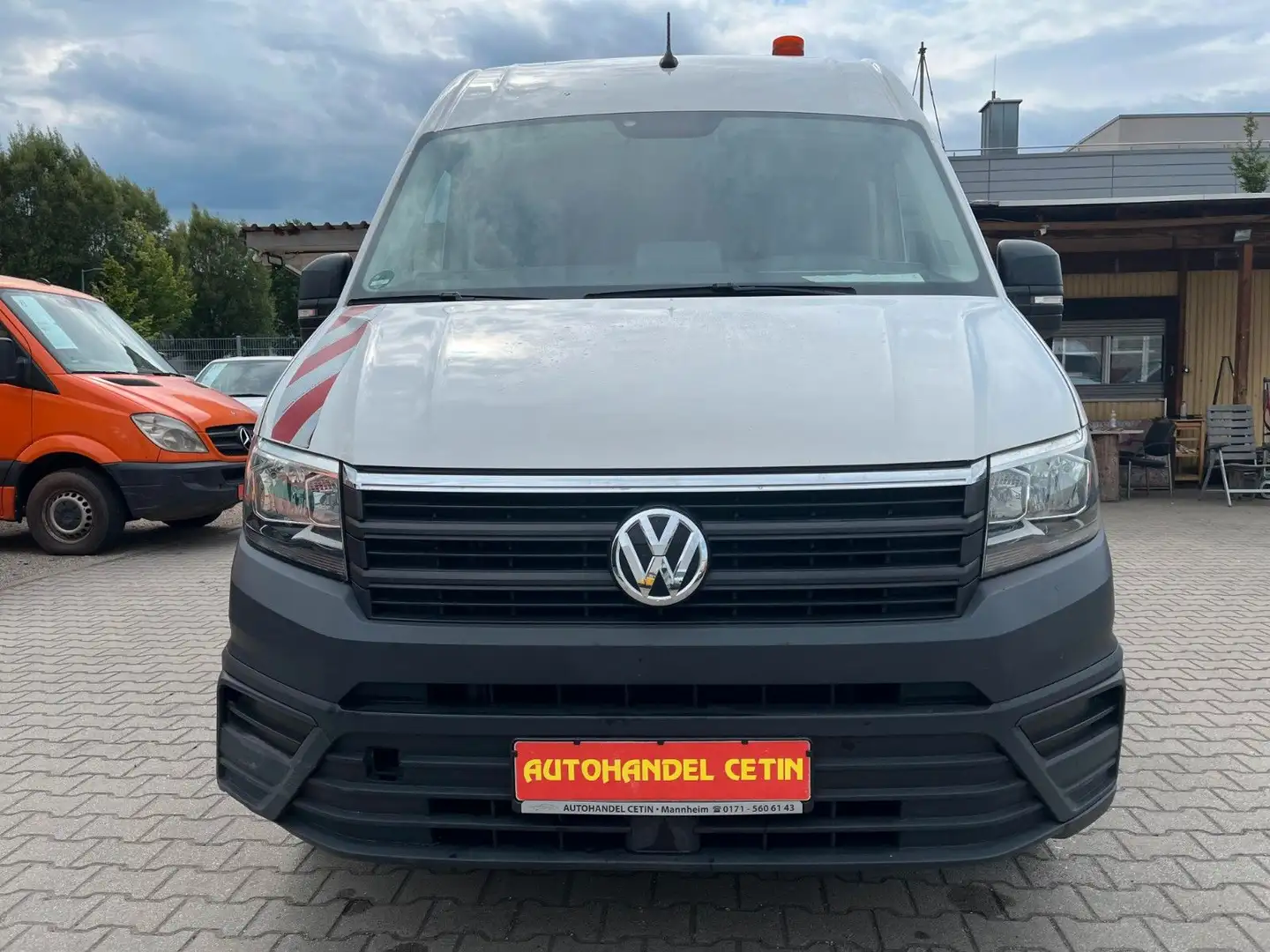 Volkswagen Crafter Kasten Kasten 35 mittellang Hochdach RWD Weiß - 2