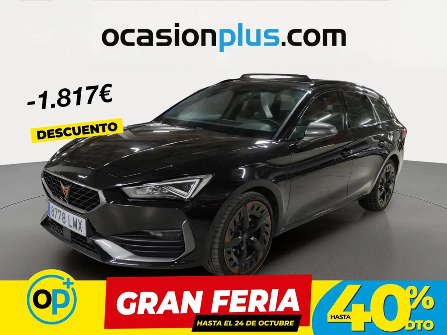 CUPRA Leon Sportstourer 1.4 TSI VZ E HYBRID DSG 245 Negro - 1