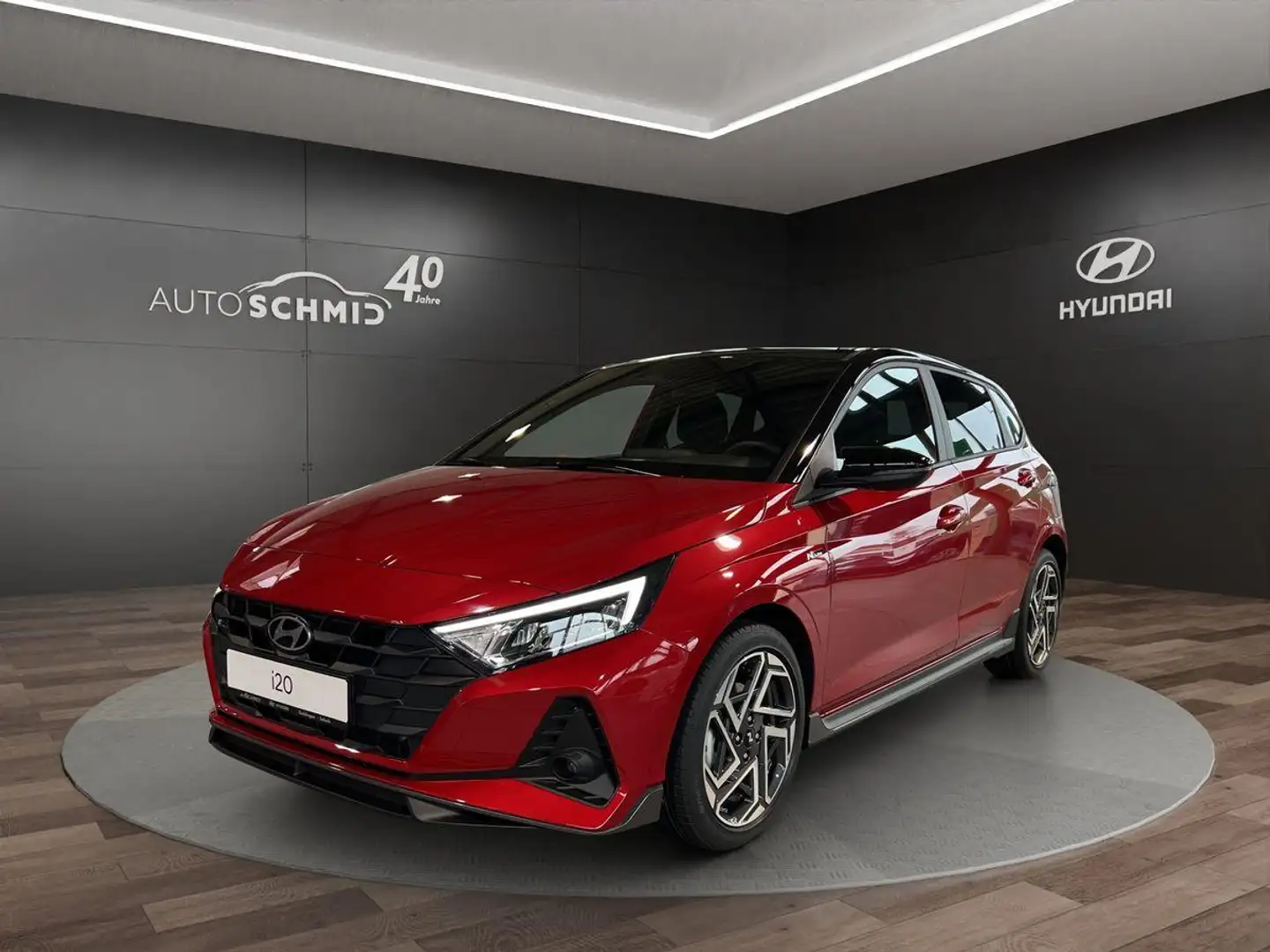 Hyundai i20 1.0 TGDI N-LINE NAVI RFK GRK SHZ APP Rot - 1