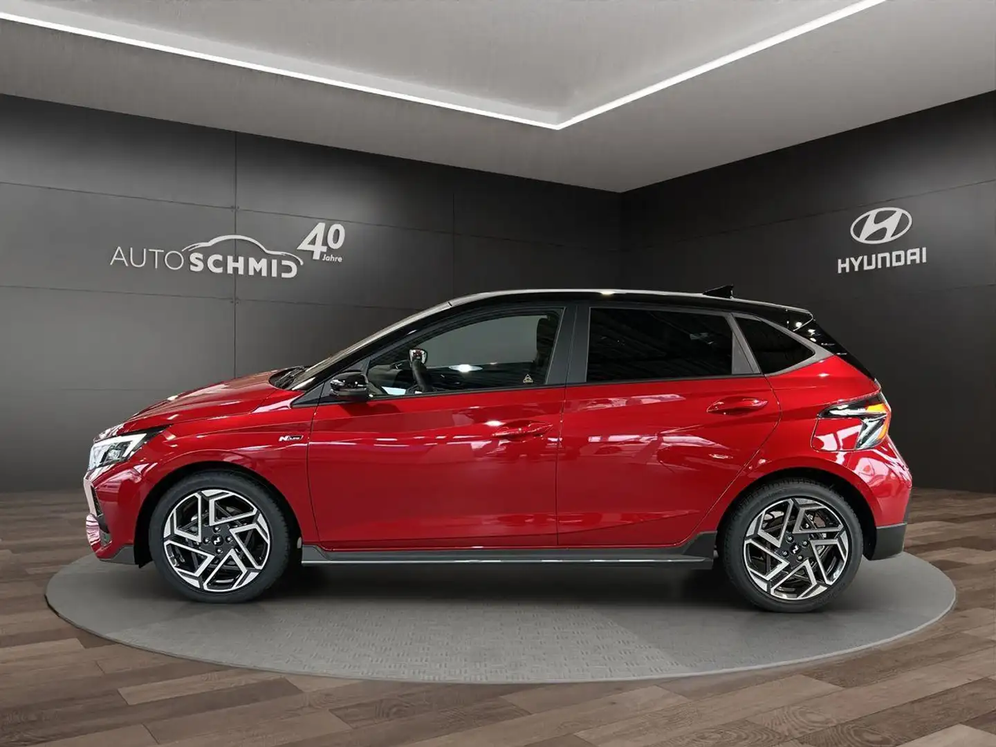 Hyundai i20 1.0 TGDI N-LINE NAVI RFK GRK SHZ APP Rot - 2