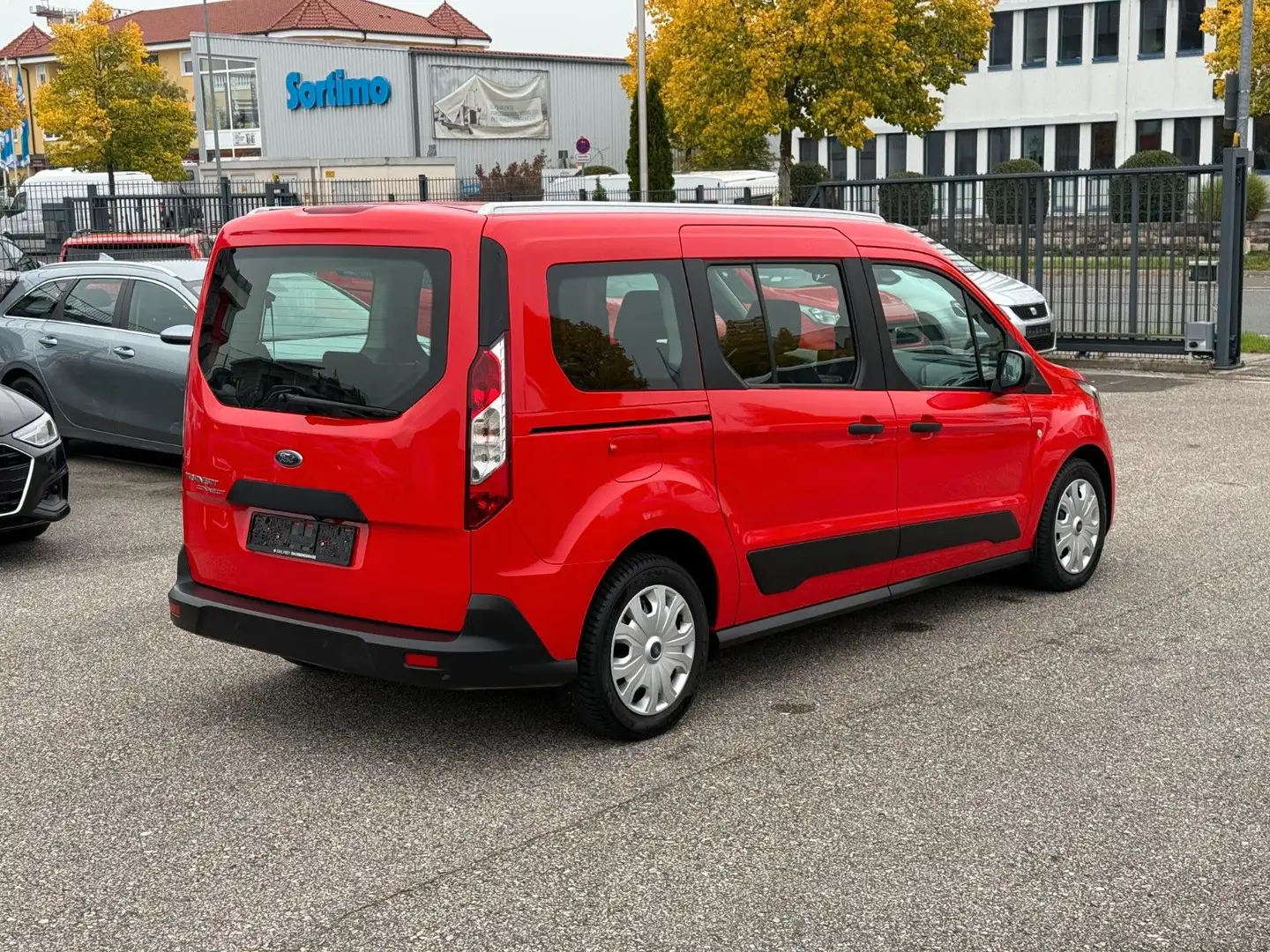 Ford Transit Connect lang*KLIMA*7-SITZE*KAMERA*NAVI* Rot - 2