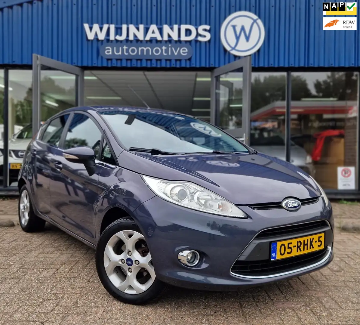 Ford Fiesta 1.25 Titanium Cruise Clima Parks Lm velgen Bt Gris - 1